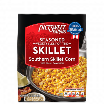 Seasoned Southern Skillet Corn with Bacon Seasoning