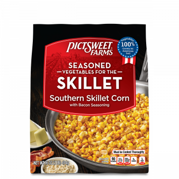 Southern Skillet Corn with Bacon Seasoning
