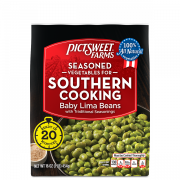 Baby Lima Beans with Traditional Seasonings