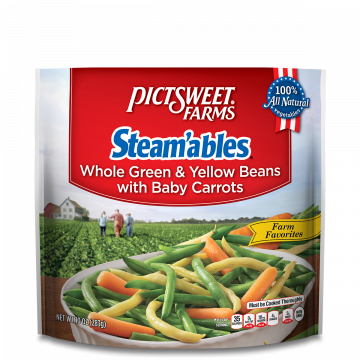 Whole Green & Yellow Beans with Baby Carrots
