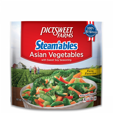 Asian Vegetables with Sweet Soy Seasoning