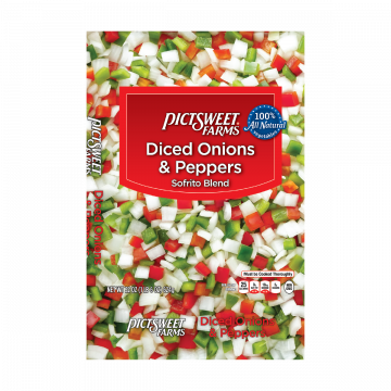 Diced Onions & Peppers
