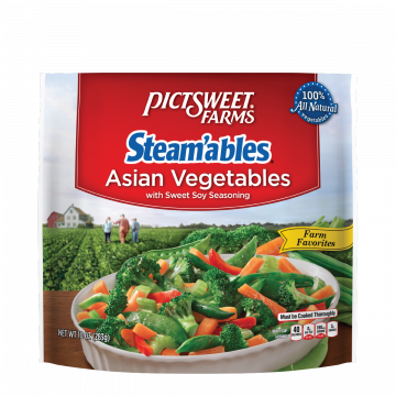 Asian Vegetables with Sweet Soy Seasoning