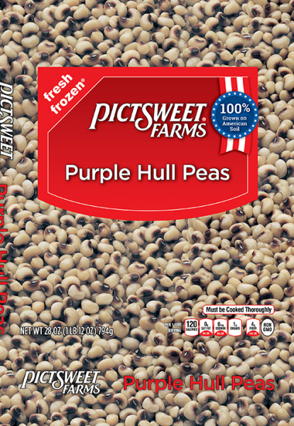 Purple Hull Peas - Clear Bag - Vegetables - PictSweet Farms