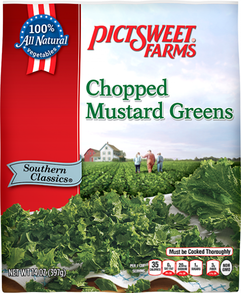 Chopped Mustard Greens - Southern Classics® - Vegetables - Pictsweet Farms