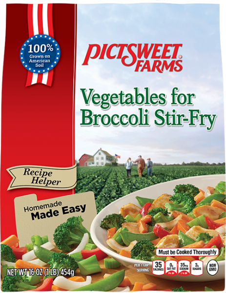 Vegetables for Broccoli Stir-Fry - Recipe Helper - Vegetables ...