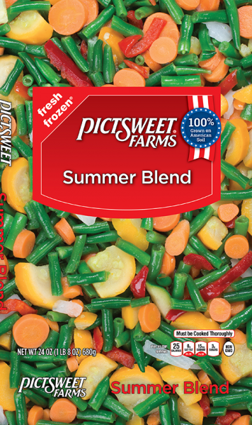 Summer Blend Clear Bag Vegetables Pictsweet Farms