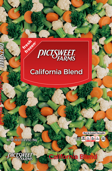 California Blend Clear Bag Vegetables Pictsweet Farms