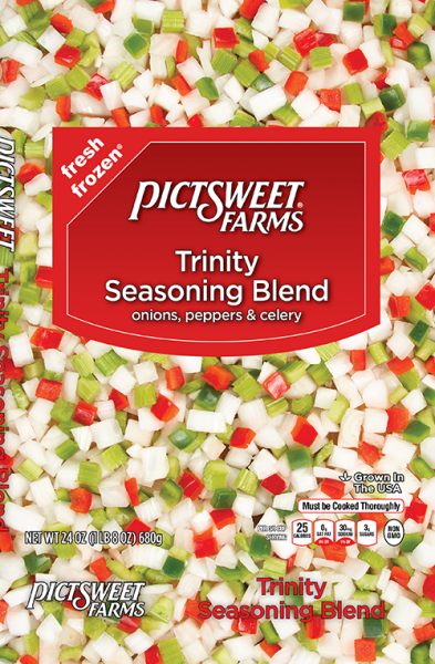 Trinity Seasoning Blend Clear Bag Vegetables Pictsweet Farms