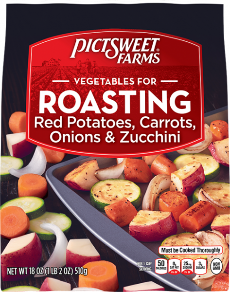Red Potatoes Carrots Onions Zucchini Vegetables For Roasting Vegetables Pictsweet Farms