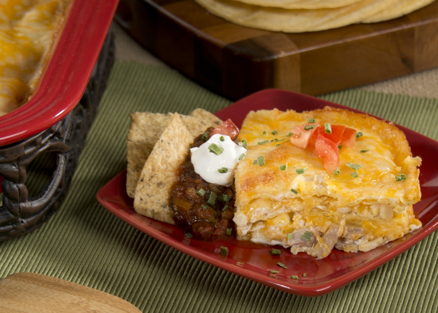 Chicken Tortilla Lasagna - Recipes - PictSweet Farms